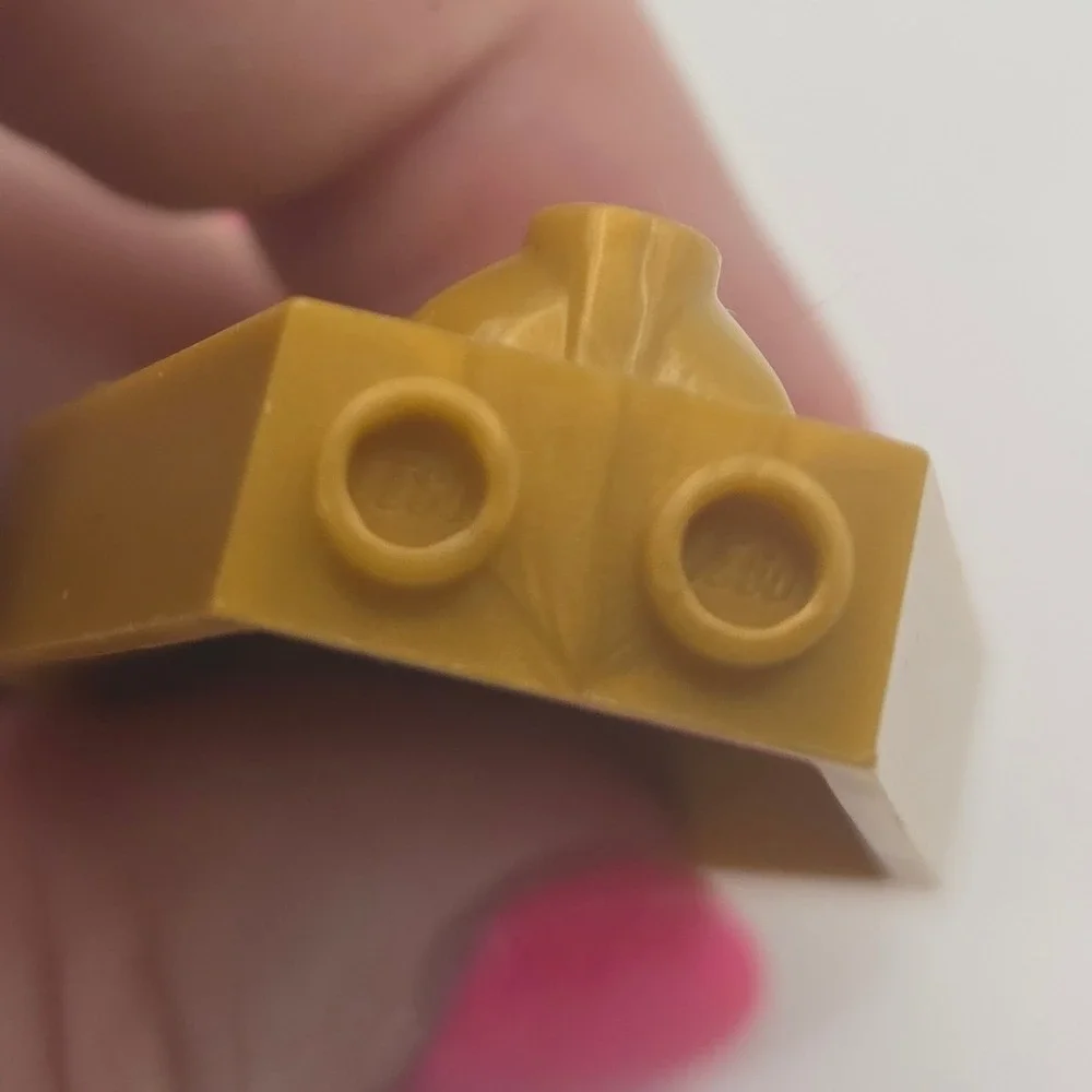 LEGO Sarcophagus Lid Pearl Gold Good 30164 Lego Group Authentic Piece
